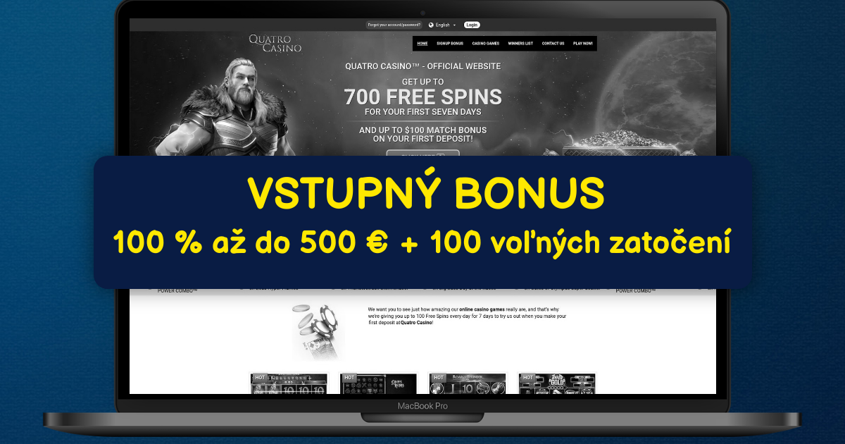 Quatro Casino banner